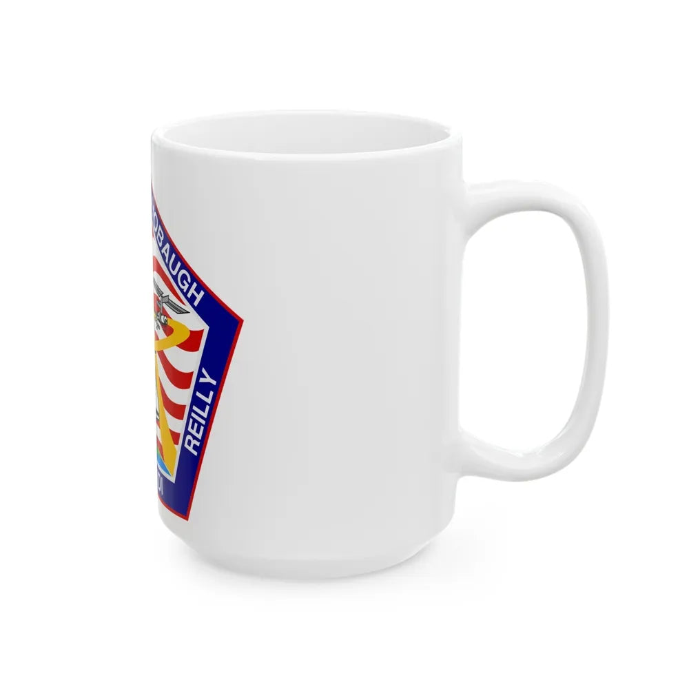 STS 104 (NASA) White Coffee Mug-Go Mug Yourself