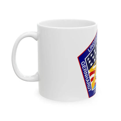 STS 104 (NASA) White Coffee Mug - Go Mug Yourself