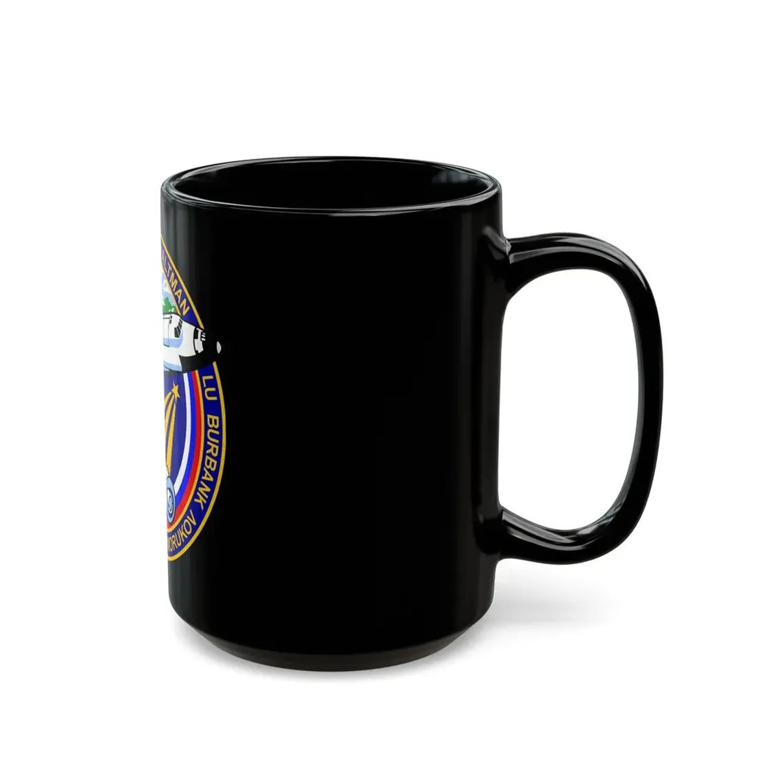 STS 106 (NASA) Black Coffee Mug - Go Mug Yourself