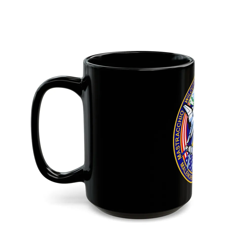 STS 106 (NASA) Black Coffee Mug-Go Mug Yourself