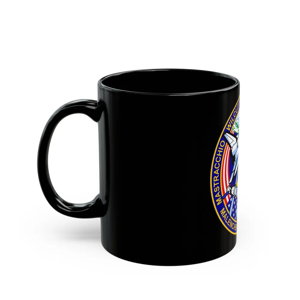 STS 106 (NASA) Black Coffee Mug-Go Mug Yourself