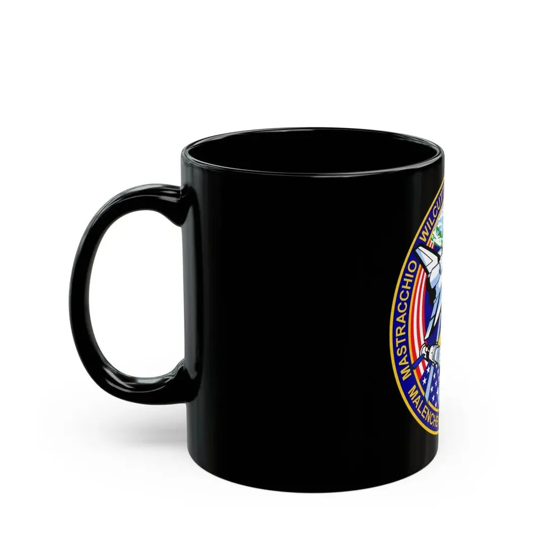 STS 106 (NASA) Black Coffee Mug - Go Mug Yourself