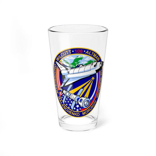 STS 106 (NASA) Pint Glass 16oz 16oz - Go Mug Yourself