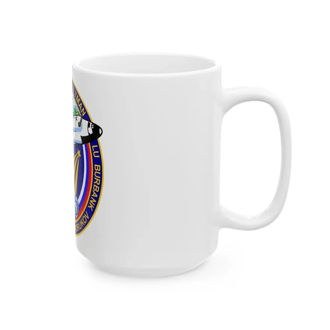 STS 106 (NASA) White Coffee Mug - Go Mug Yourself
