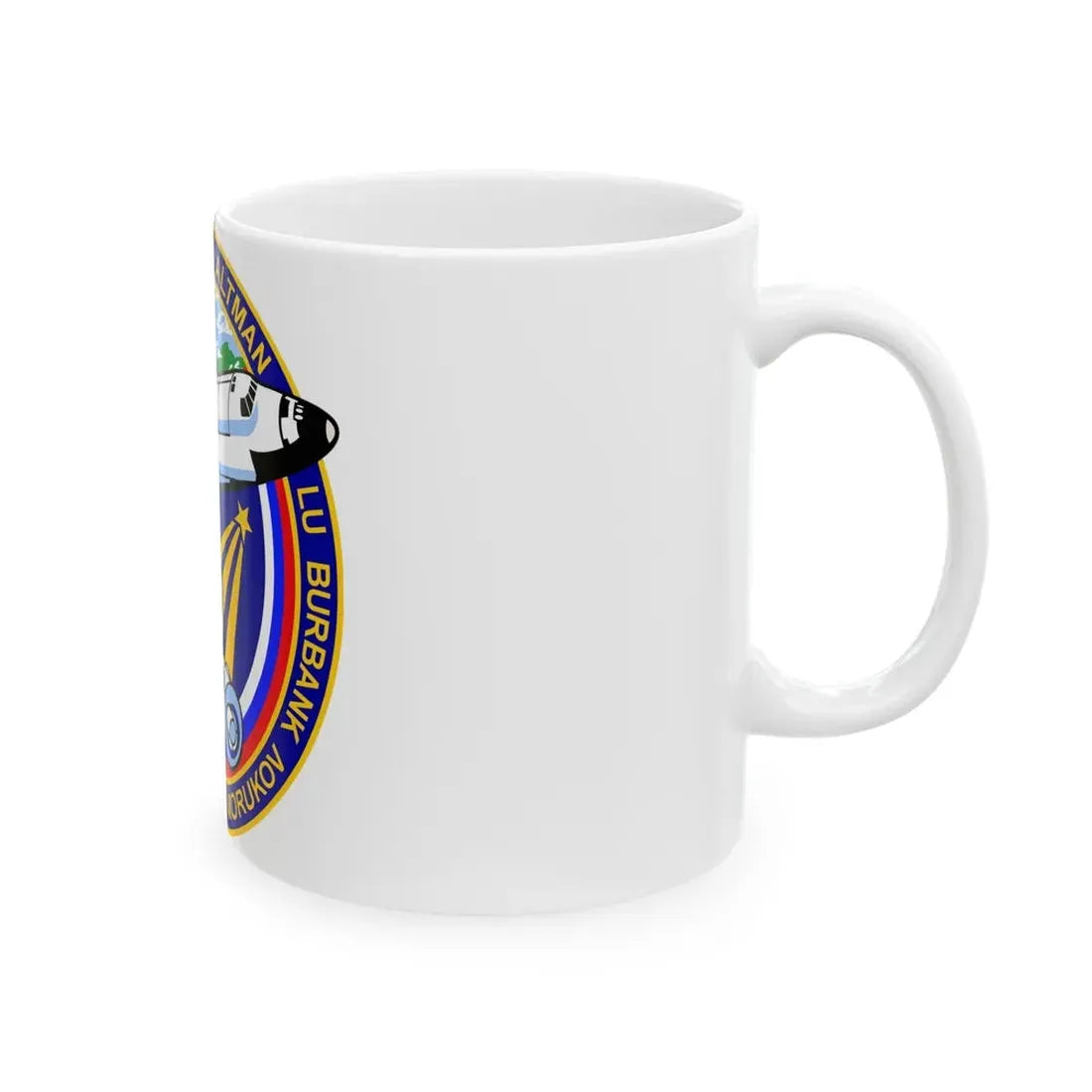 STS 106 (NASA) White Coffee Mug - Go Mug Yourself