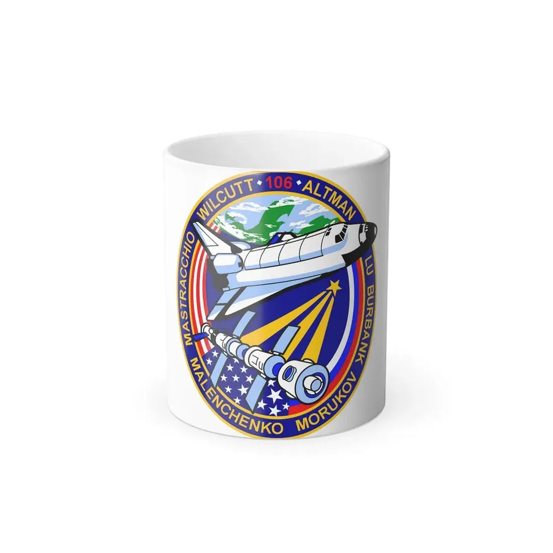 STS 106 Patch NASA - Color Changing Mug 11oz Default Title - Go Mug Yourself