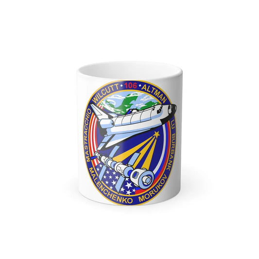 STS 106 Patch NASA - Color Changing Mug 11oz-Go Mug Yourself