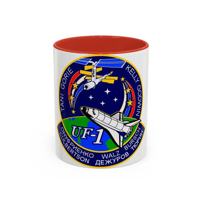 STS 108 (NASA) Accent Coffee Mug 11oz Red - Go Mug Yourself