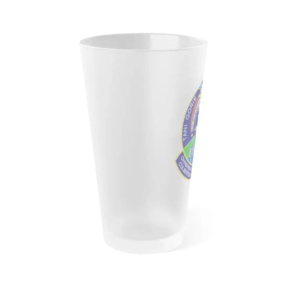 STS 108 (NASA) Frosted Pint Glass 16oz - Go Mug Yourself