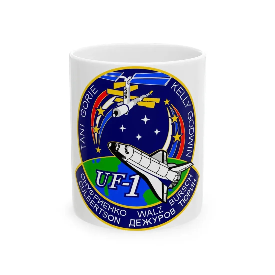 STS 108 (NASA) White Coffee Mug 11oz - Go Mug Yourself