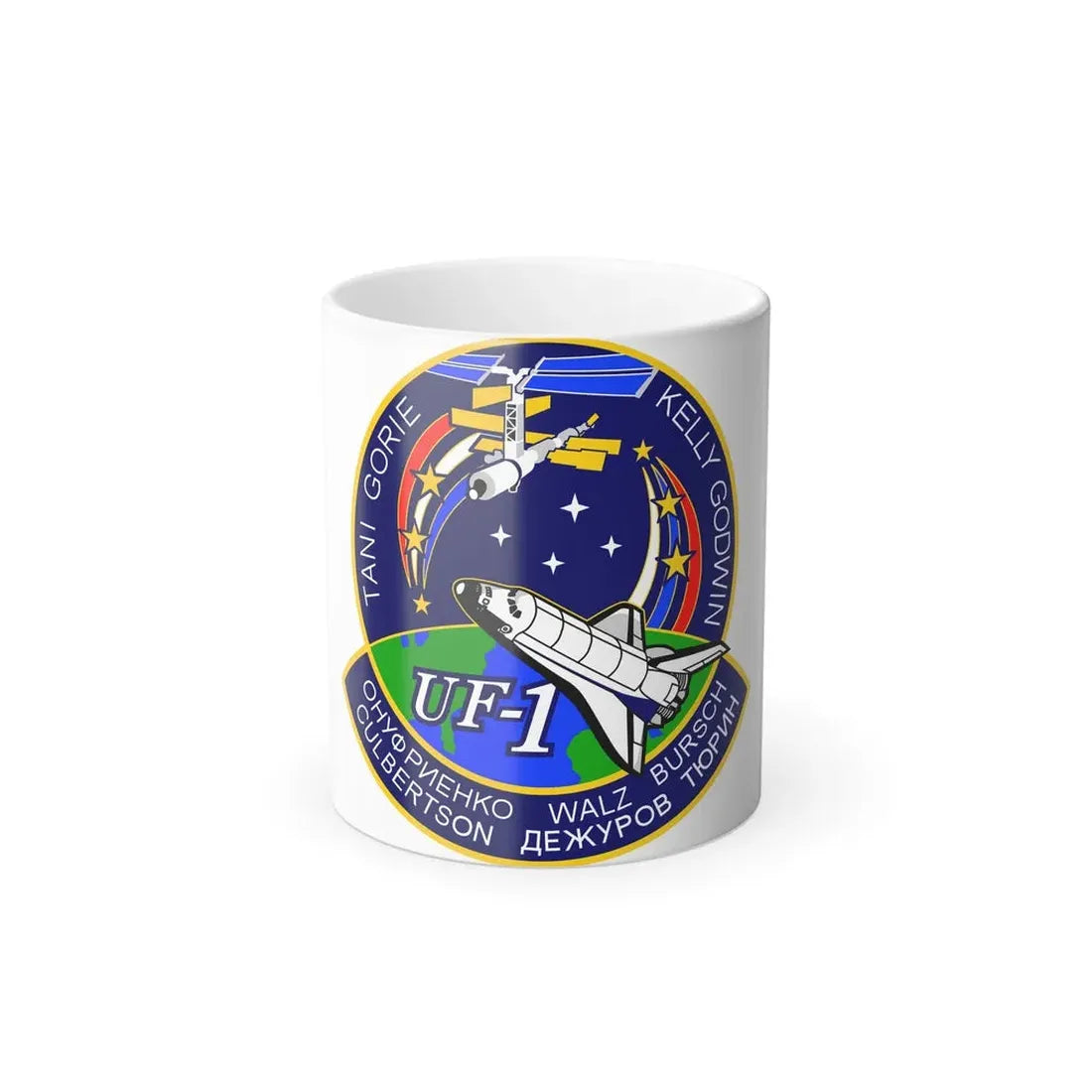 STS 108 Patch NASA - Color Changing Mug 11oz Default Title - Go Mug Yourself