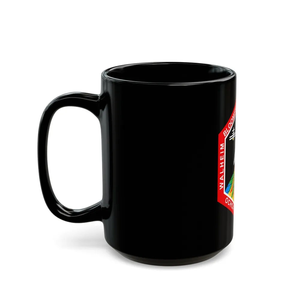 STS 110 (NASA) Black Coffee Mug-Go Mug Yourself