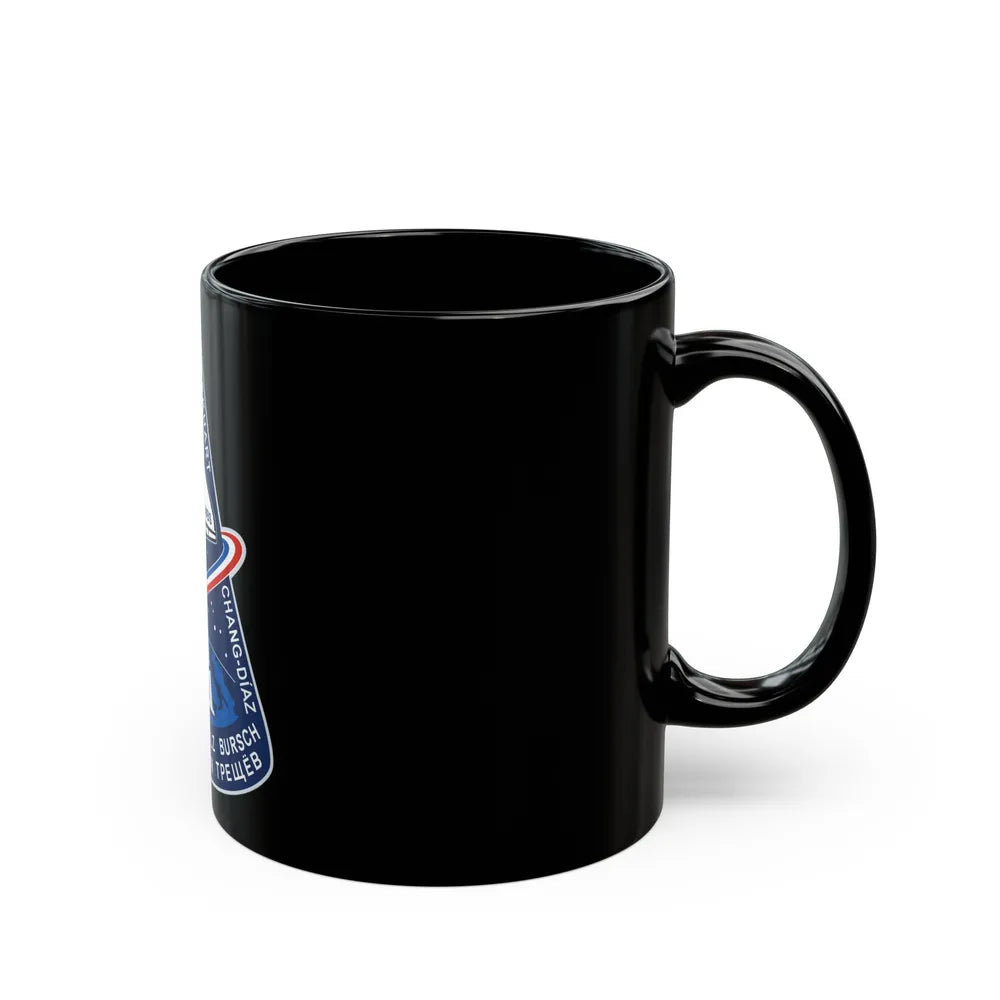 STS 111 (NASA) Black Coffee Mug-Go Mug Yourself