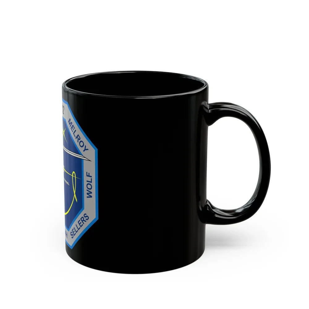 STS 112 (NASA) Black Coffee Mug-Go Mug Yourself