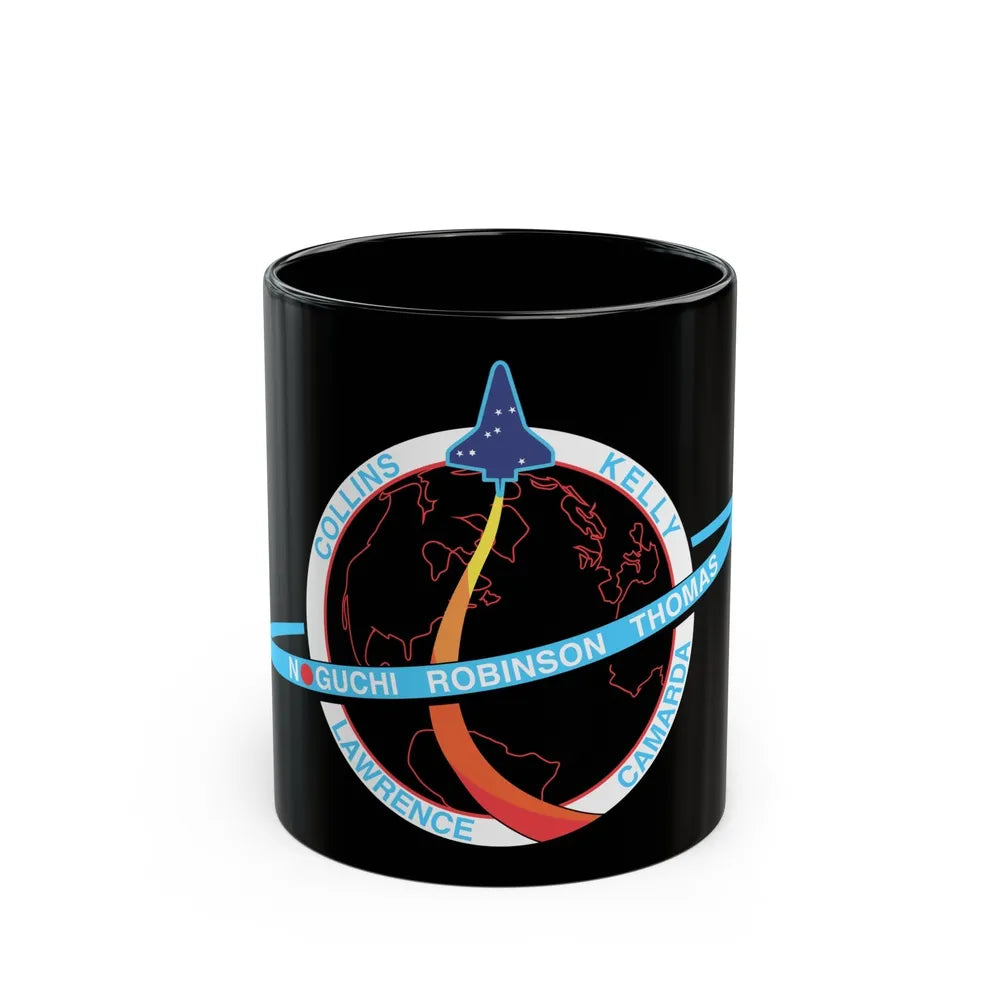 STS 114 (NASA) Black Coffee Mug-11oz-Go Mug Yourself