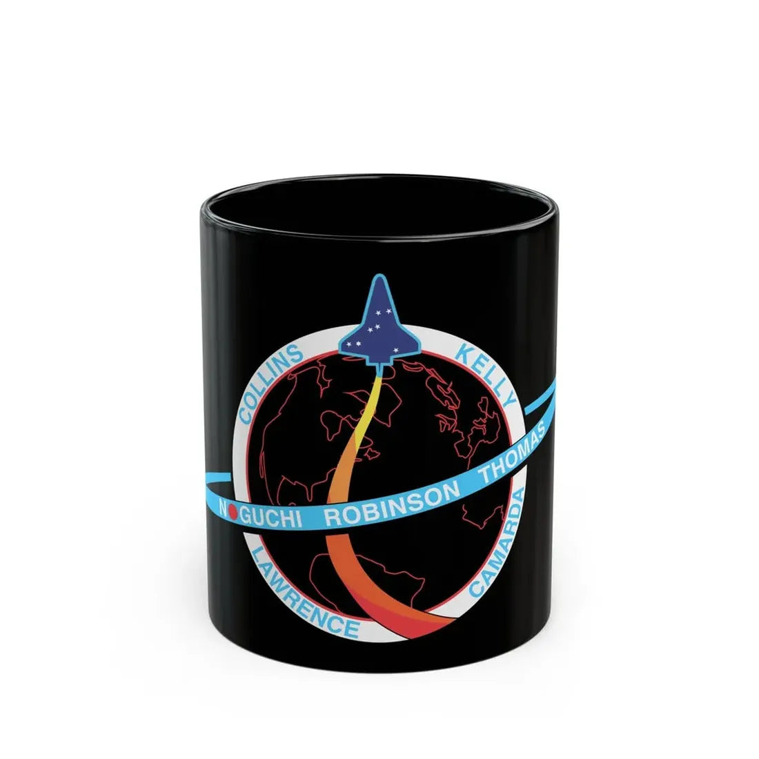 STS 114 (NASA) Black Coffee Mug 11oz - Go Mug Yourself