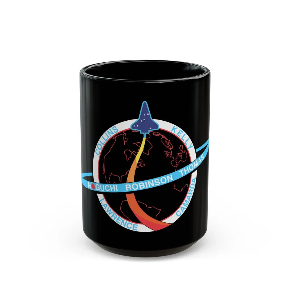 STS 114 (NASA) Black Coffee Mug-15oz-Go Mug Yourself