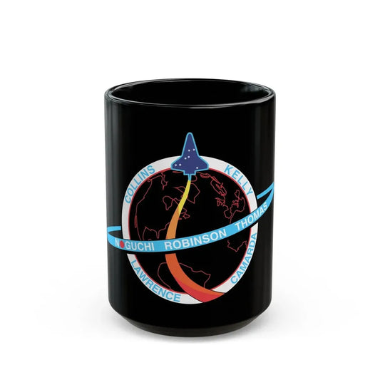 STS 114 (NASA) Black Coffee Mug 15oz - Go Mug Yourself