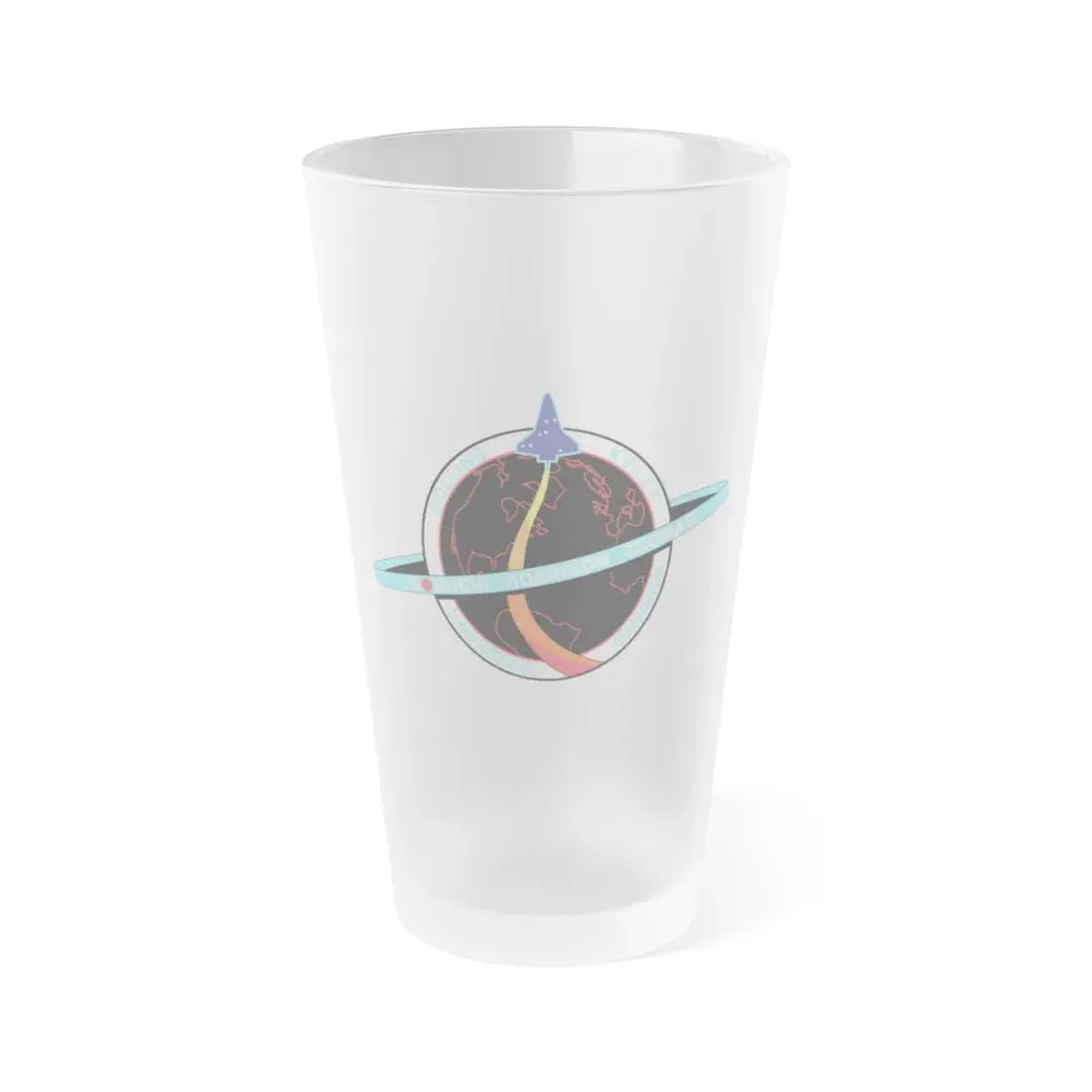 STS 114 (NASA) Frosted Pint Glass 16oz Default Title - Go Mug Yourself