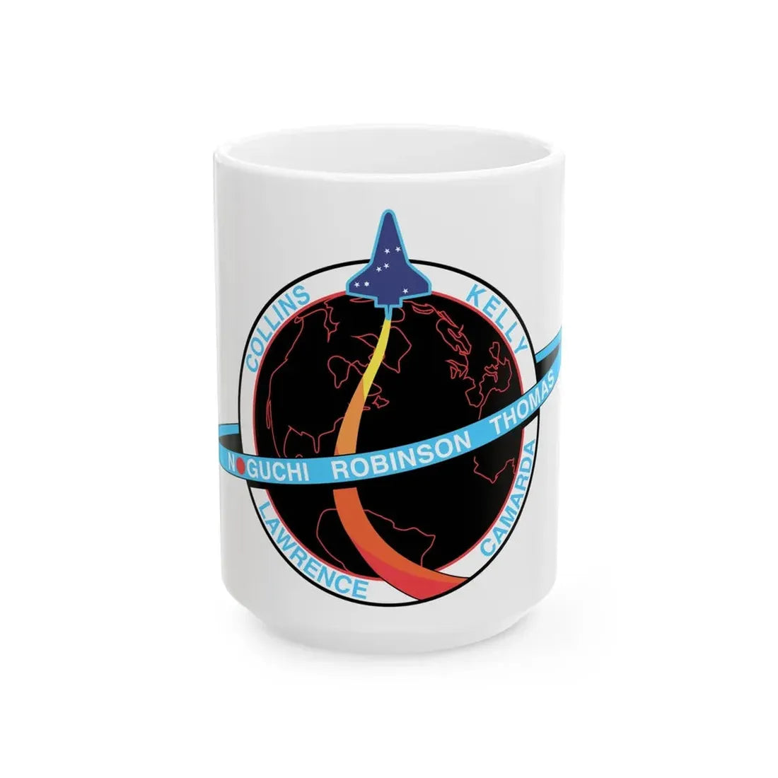 STS 114 (NASA) White Coffee Mug 15oz - Go Mug Yourself