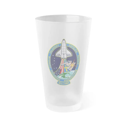 STS 116 (NASA) Frosted Pint Glass 16oz Default Title - Go Mug Yourself