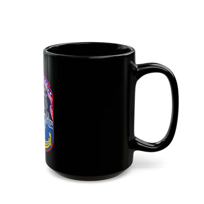 STS 117 (NASA) Black Coffee Mug-Go Mug Yourself