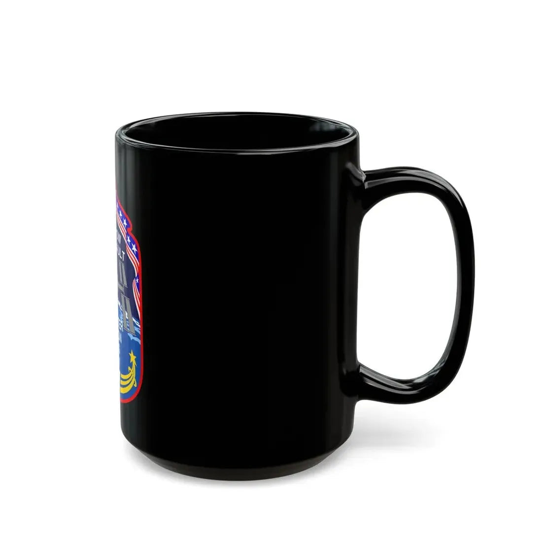 STS 117 (NASA) Black Coffee Mug - Go Mug Yourself