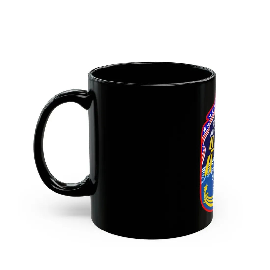 STS 117 (NASA) Black Coffee Mug - Go Mug Yourself