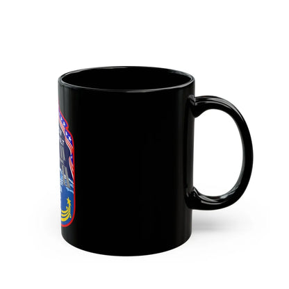 STS 117 (NASA) Black Coffee Mug-Go Mug Yourself