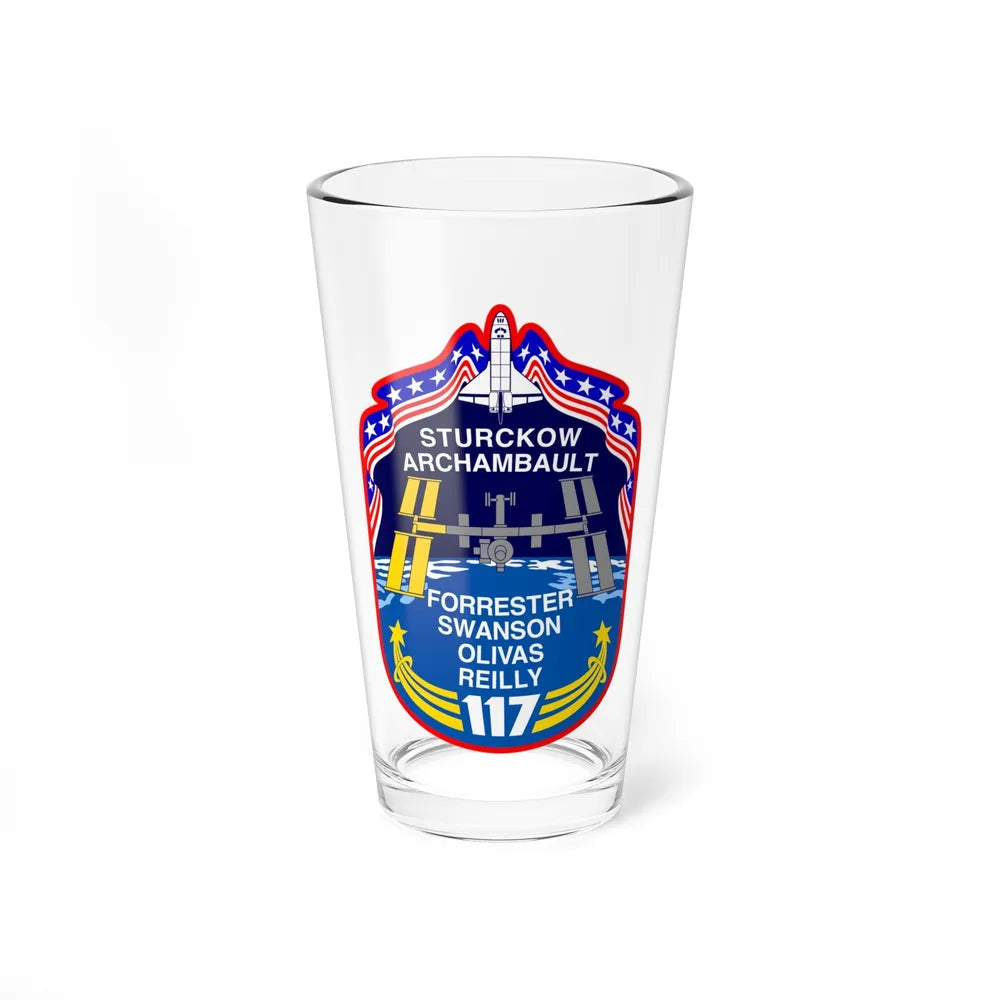 STS 117 (NASA) Pint Glass 16oz-16oz-Go Mug Yourself