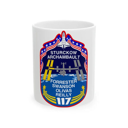 STS 117 (NASA) White Coffee Mug 11oz - Go Mug Yourself