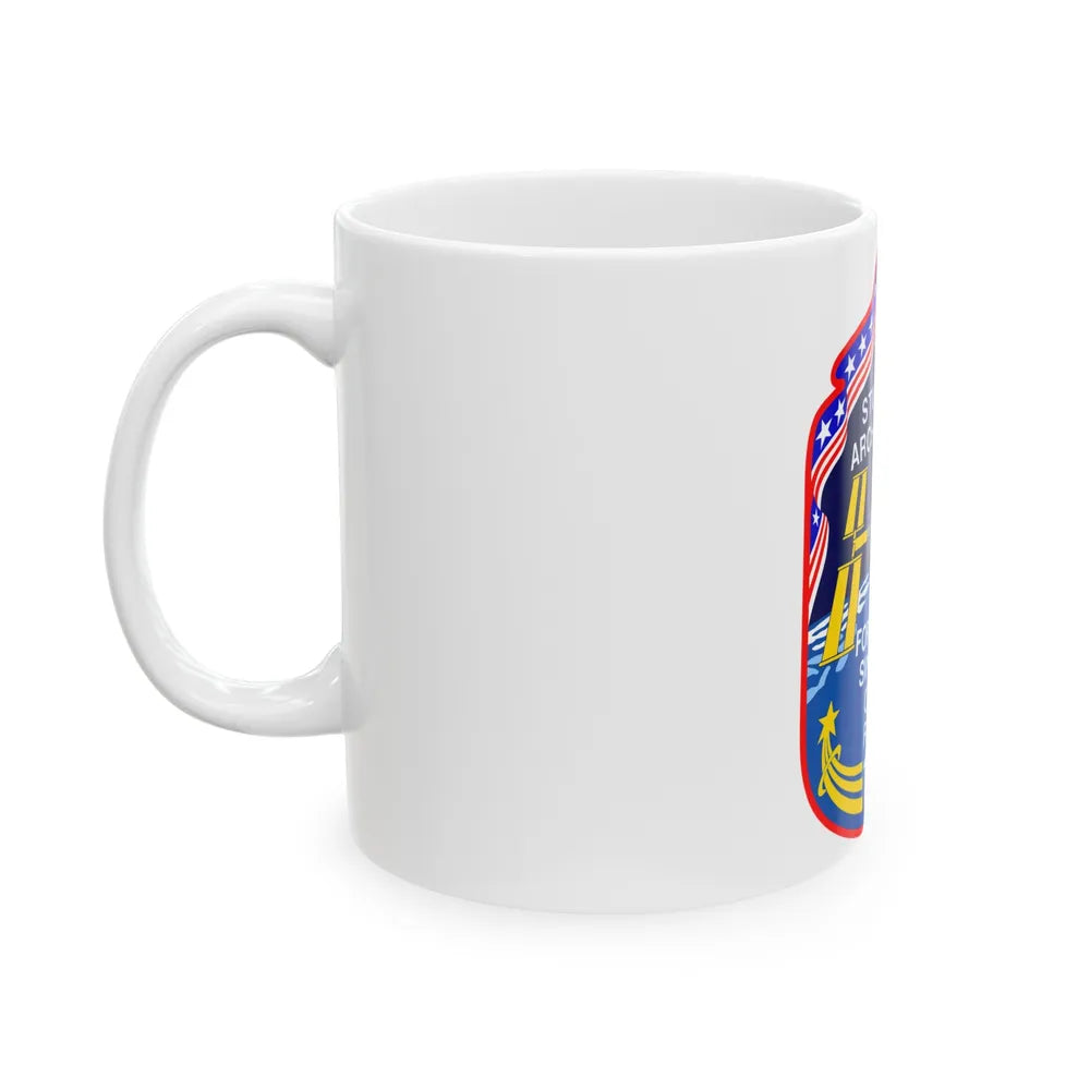 STS 117 (NASA) White Coffee Mug-Go Mug Yourself