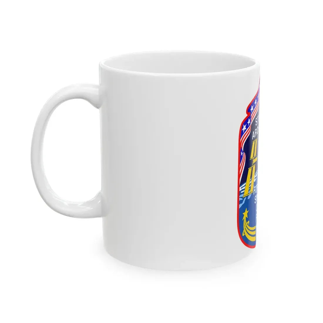STS 117 (NASA) White Coffee Mug - Go Mug Yourself