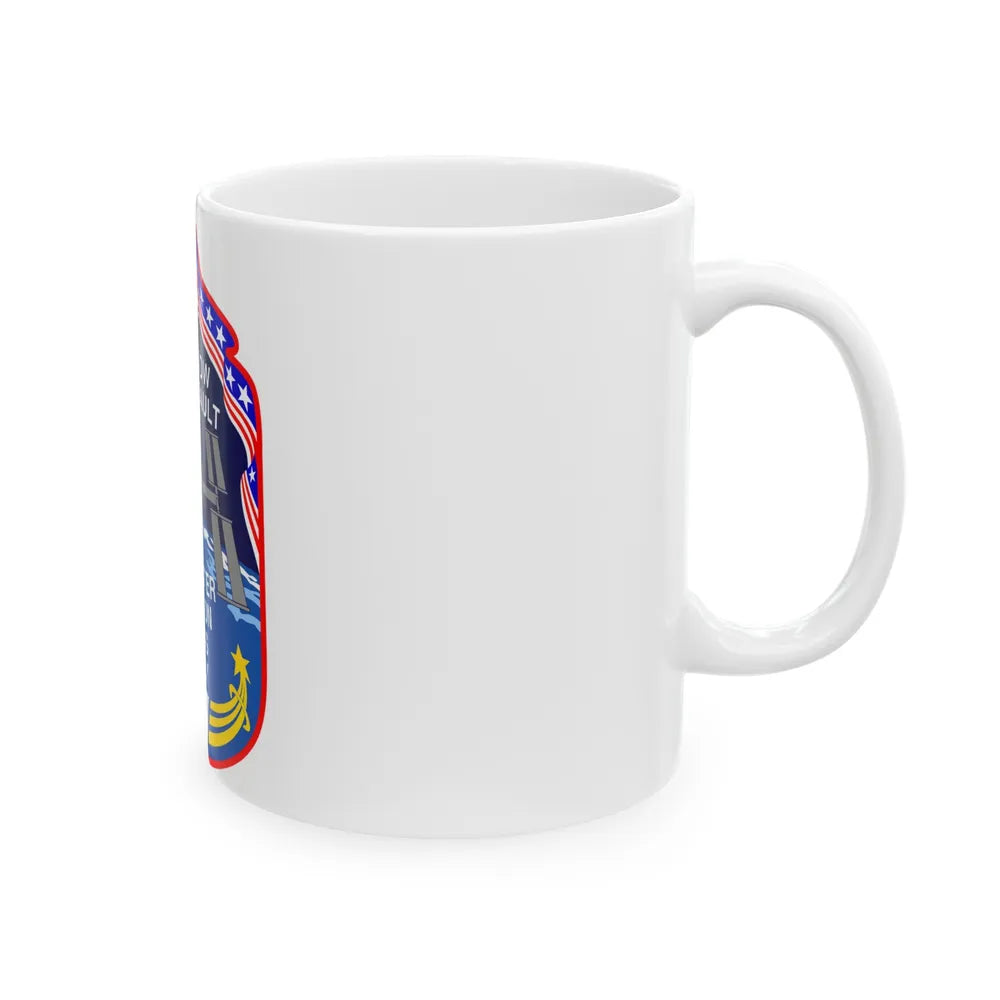 STS 117 (NASA) White Coffee Mug-Go Mug Yourself