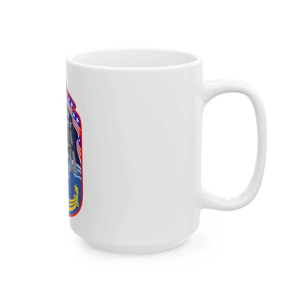 STS 117 (NASA) White Coffee Mug-Go Mug Yourself