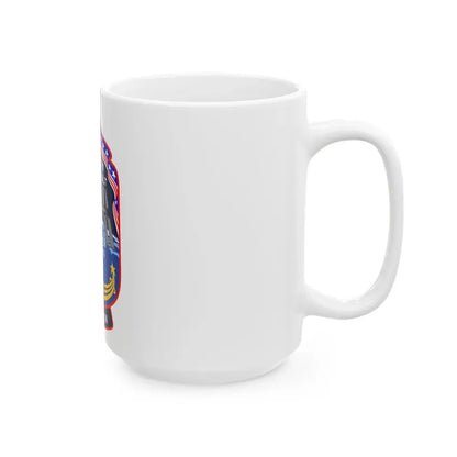 STS 117 Patch v2 NASA (NASA) White Coffee Mug - Go Mug Yourself