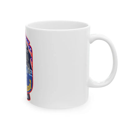 STS 117 Patch v2 NASA (NASA) White Coffee Mug-Go Mug Yourself