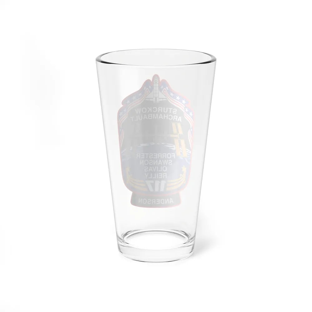 STS 117 v2 (NASA) Pint Glass 16oz-Go Mug Yourself