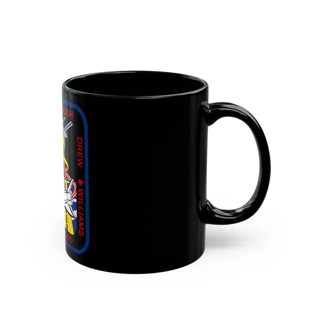 STS 118 (NASA) Black Coffee Mug-Go Mug Yourself