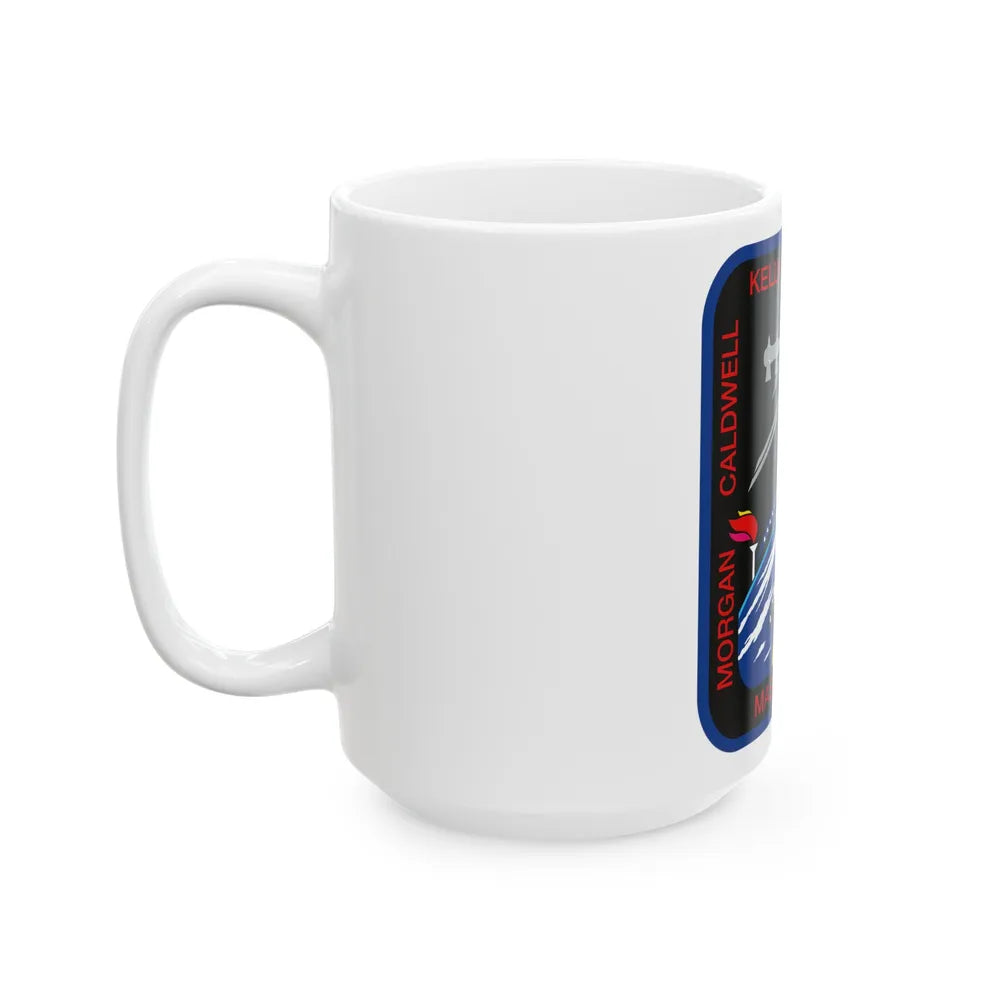 STS 118 (NASA) White Coffee Mug-Go Mug Yourself