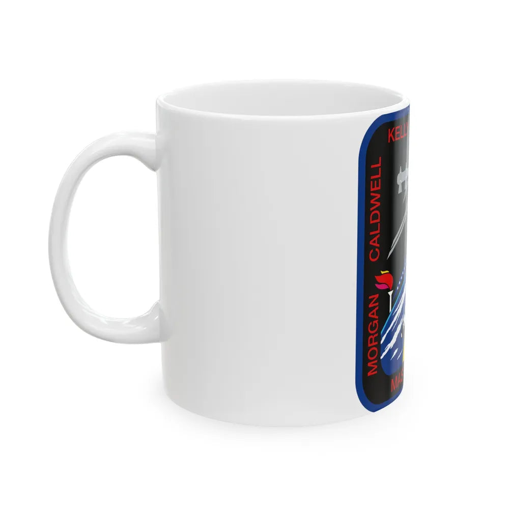 STS 118 (NASA) White Coffee Mug-Go Mug Yourself