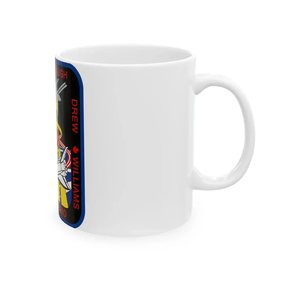 STS 118 (NASA) White Coffee Mug - Go Mug Yourself