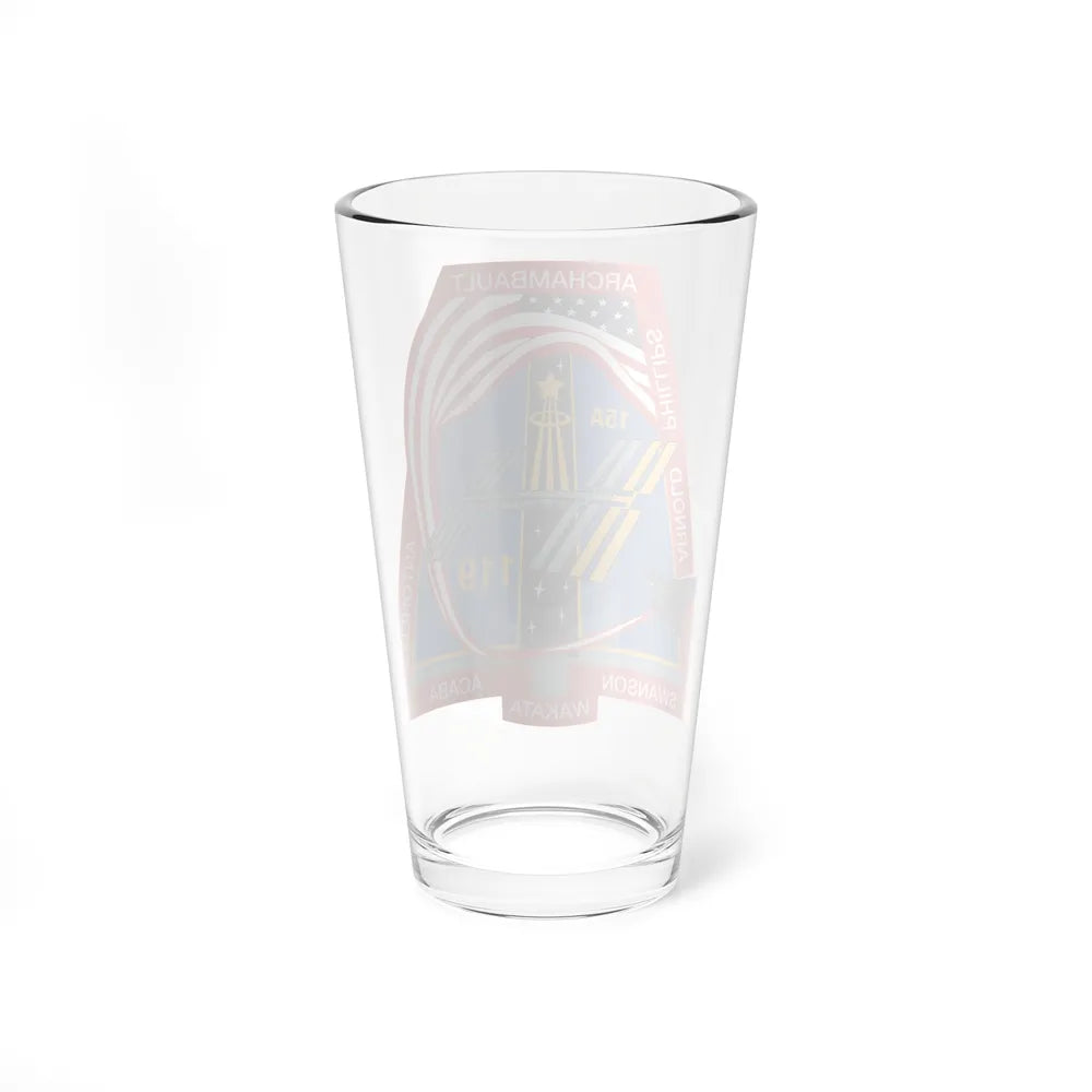 STS 119 (NASA) Pint Glass 16oz-Go Mug Yourself