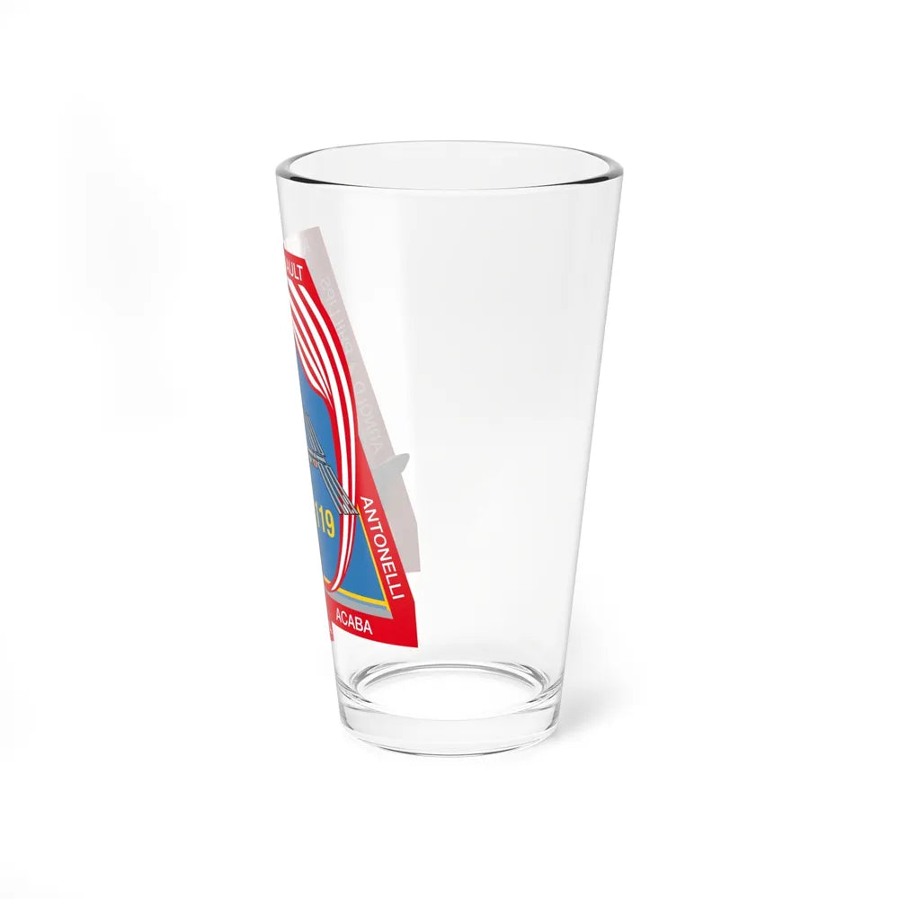 STS 119 (NASA) Pint Glass 16oz-Go Mug Yourself