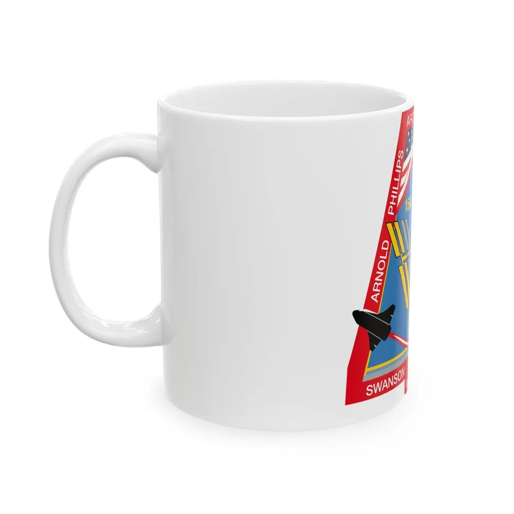 STS 119 (NASA) White Coffee Mug-Go Mug Yourself