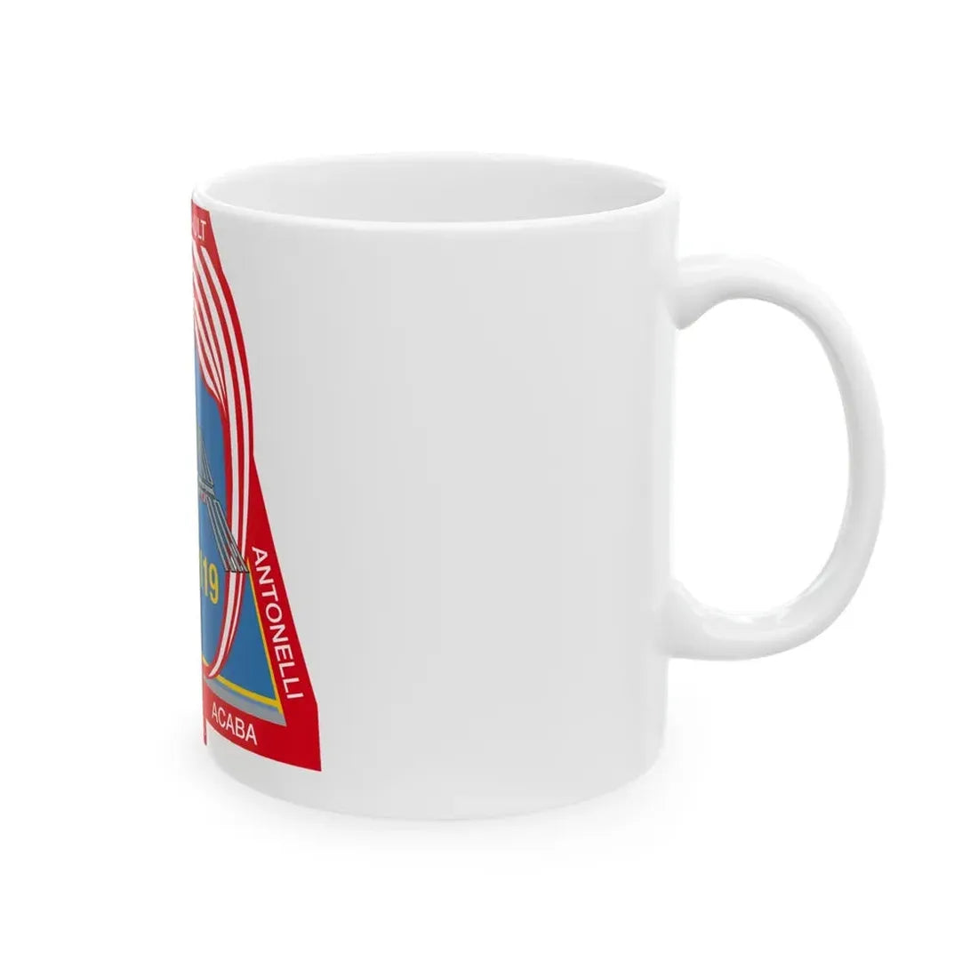 STS 119 (NASA) White Coffee Mug - Go Mug Yourself