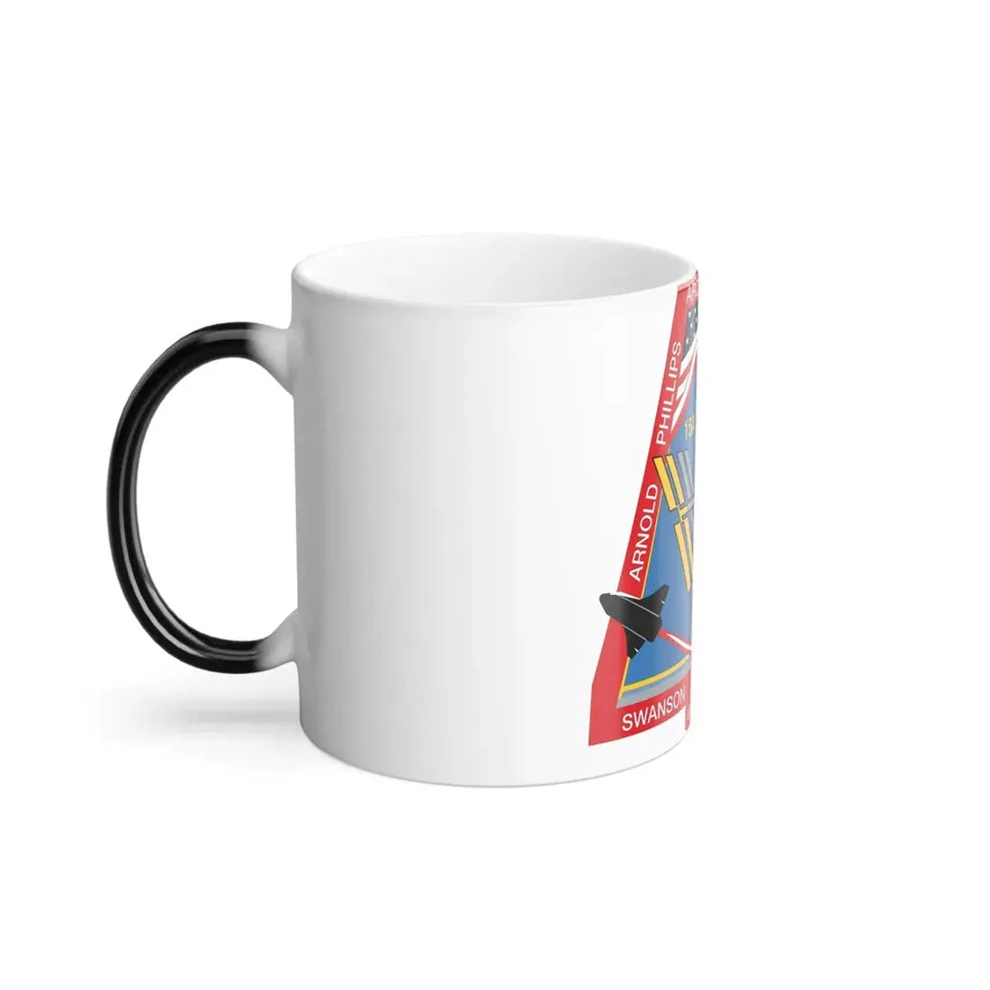 STS 119 Patch NASA - Color Changing Mug 11oz - Go Mug Yourself