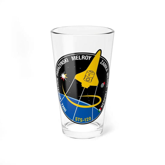 STS 120 (NASA) Pint Glass 16oz 16oz - Go Mug Yourself