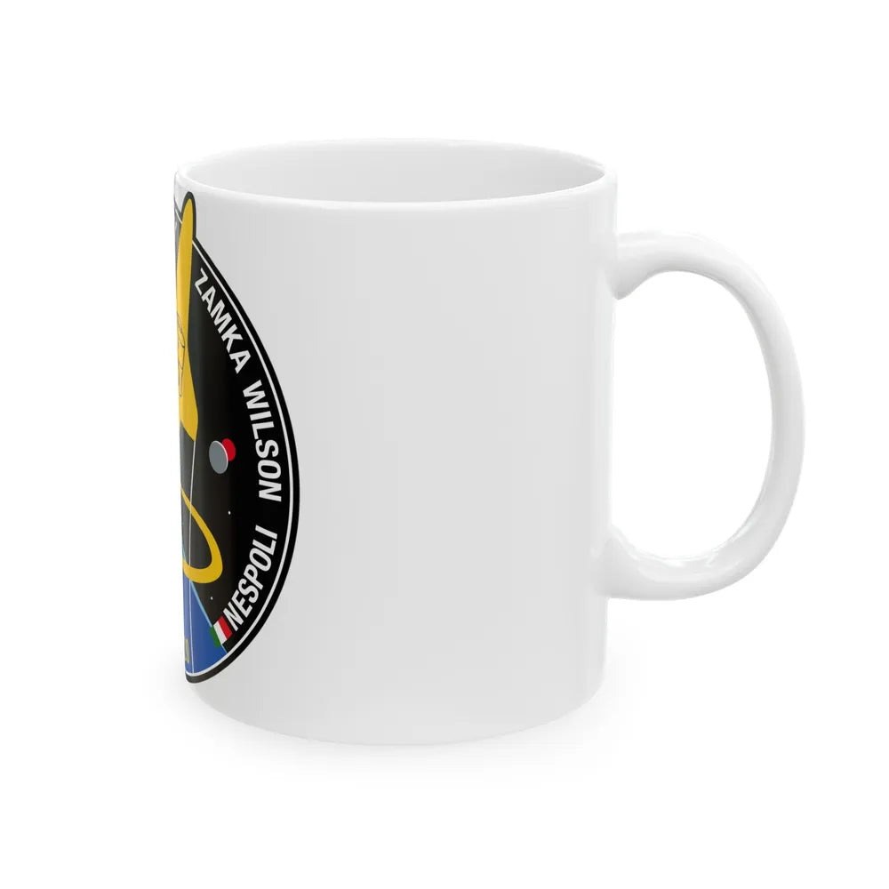 STS 120 (NASA) White Coffee Mug-Go Mug Yourself