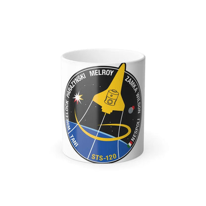 STS 120 Patch NASA - Color Changing Mug 11oz-Go Mug Yourself